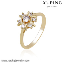 14219 xuping ring schmuck frauen gold ringe design für frauen ringe